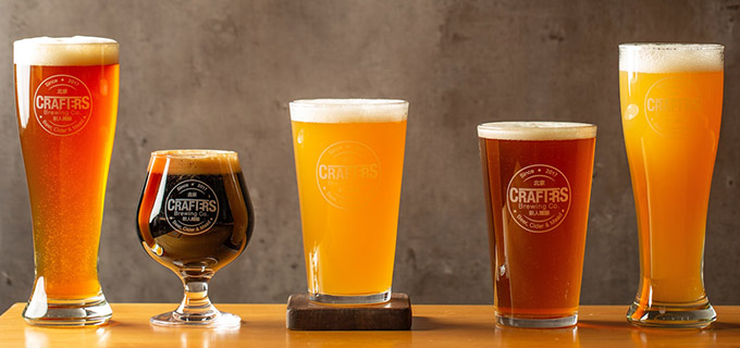 Bedruckte Biergläser mit Logo